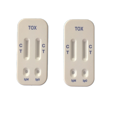 Хромотография золота набора теста дома токсоплазмоза IgG IgM TOXO коллоидная