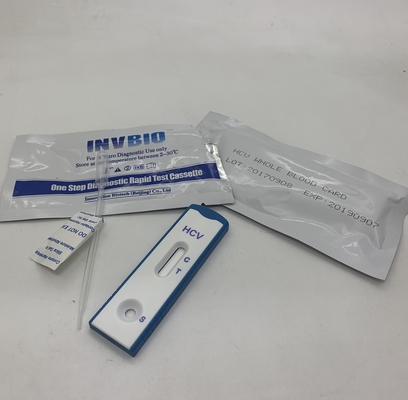 Прибор 25pcs/Box кассеты наборов теста анти- инфекционного заболевания Hcv быстрый