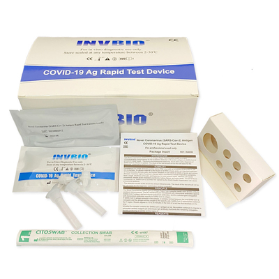 Кассета теста антигена Covid 19 Coronavirus Rtk быстрые и тест леденца на палочке слюны