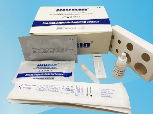 Кассета теста антигена Covid 19 Coronavirus Rtk быстрые и тест леденца на палочке слюны