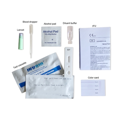 Ce Mark Anemia Home Test Kit Self Test Сыворотка Ферритин Кровь