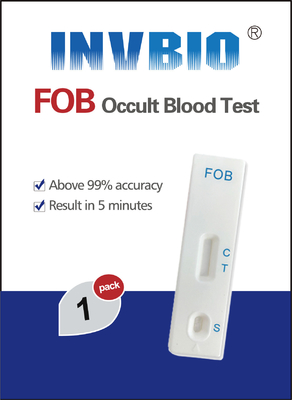 Invbio One Option Fobt Test Fecal Occult Скрытая кровь в стуле