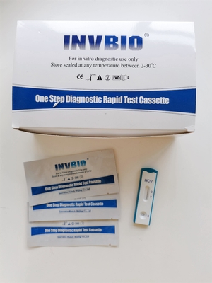 Антитела Гепатита C наборов HCV теста инфекционного заболевания CE золото маркированного быстрого коллоидное