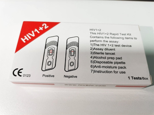 Наборы 50pcs теста ВИЧ обработки инфекционного заболевания быстрые