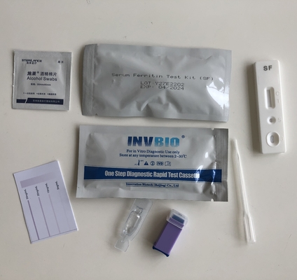 Ferritin сыворотки набора теста малокровия собственной личности Ce Invbio испытывая выравнивает быстрое дома