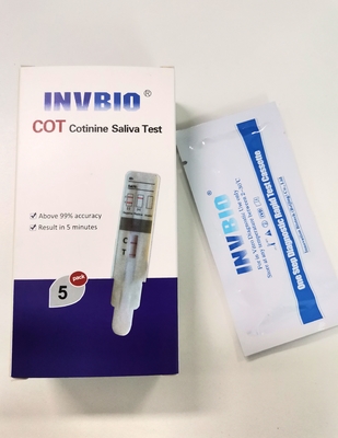 1 никотин набора теста злоупотребления наркотиками панели/Cotinine/карта погружения слюны табака