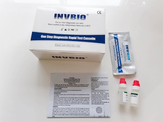 Изготовленные на заказ результаты прокладки наборов теста ВИЧ 25pcs быстрые после 30 минут