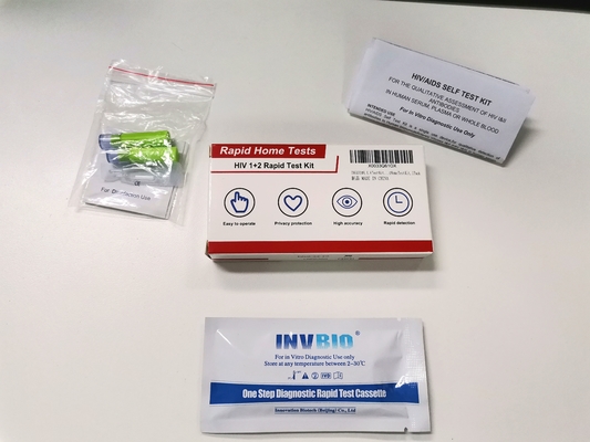 Oem Hiv Rapid Test Kits Diagnostic Whole Blood Домашнее самостоятельное тестирование