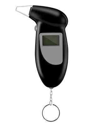 Цепь Breathalyzer алкоголя цифров Bactrack полицейской машины ключевая с батареей щелочных аккумуляторов