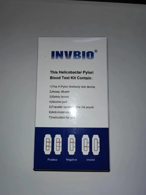 Ag Feces H Pylori Card Test Ce Быстрое обнаружение