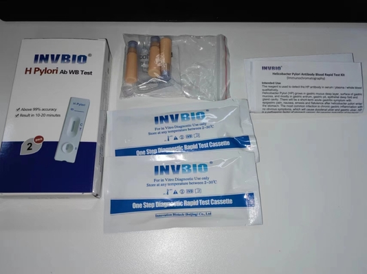 Ag Feces H Pylori Card Test Ce Быстрое обнаружение