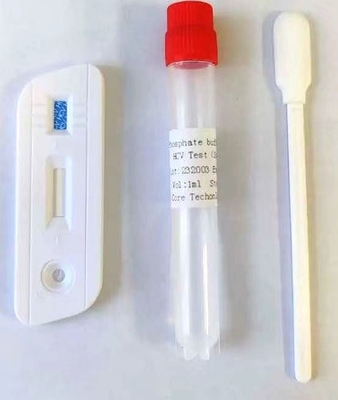 Медицинским аттестованная Ce слюны Hcv наборов теста инфекционного заболевания карта теста быстрой быстрая