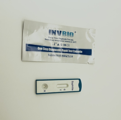 Проверочный тест сифилиза Std набора диагностического теста Vdrl быстрый с опечатанной вализой