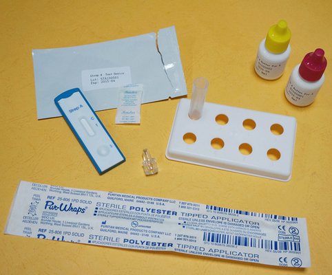 Стрептококк Pneumoniae Rapid Strep Test Kit с маркировкой CE