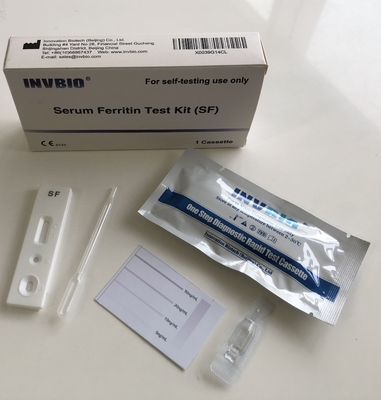 Нормальные уровни в крови Ferritin сыворотки испытывают аттестованное CE испытание собственной личности