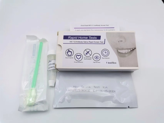 99% Oraquick Слюна ВИЧ Оральный пробирка точность теста Invbio In Vitro Диагностическое использование