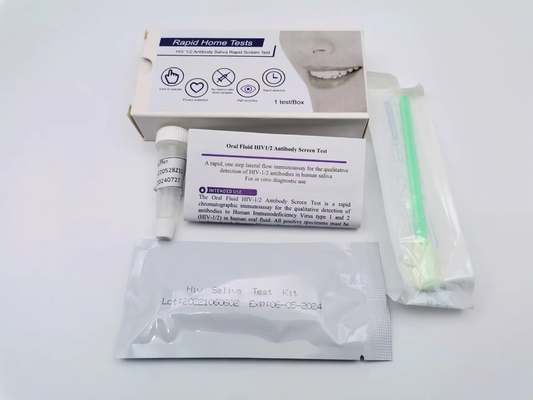 99% Oraquick Слюна ВИЧ Оральный пробирка точность теста Invbio In Vitro Диагностическое использование