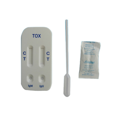 Диагностика карты набора теста Toxoplasma IgG IgM всей крови быстрая