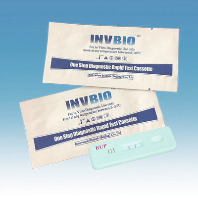 Тесты набора 25 теста злоупотребления наркотиками INVBIO Buprenorphine BUP/коробка