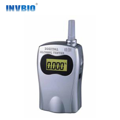 4 Breathalyzer тестера дыхания алкоголя LCD цифров чисел со светлым - голубая подпорка