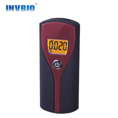 Синь освещает тестер контржурным светом алкоголя полиции Breathalyzer LCD точный портативный