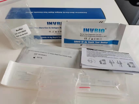 Пробирка Германия Bfarm PEI набора теста антигена Coronavirus дома носовая