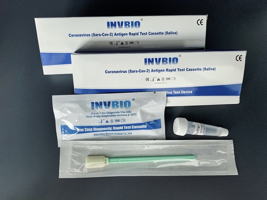 Коробка набора 25pcs/теста слюны антигена SARS-CoV-2 Coronavirus само-