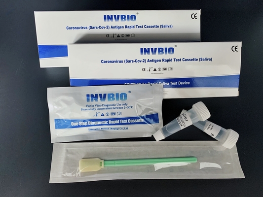 Коробка набора 25pcs/теста слюны антигена SARS-CoV-2 Coronavirus само-