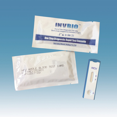 Прибор 25pcs/Box кассеты наборов теста анти- инфекционного заболевания Hcv быстрый